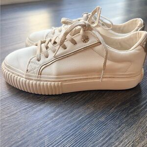 Zara Kids Cream Casual Sneakers